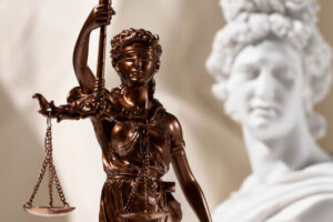 vrouwe justitia