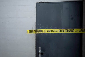 vastgoedbedrijf stilgelegd onveilige asbestverwijdering en overtreding stilleggingsbevel